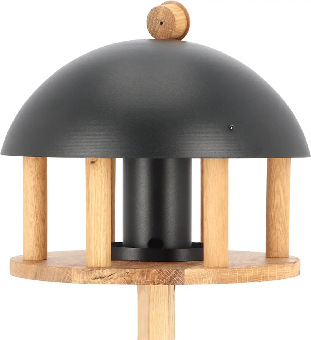 Esschert Design Voedertafel op voet - Zwart