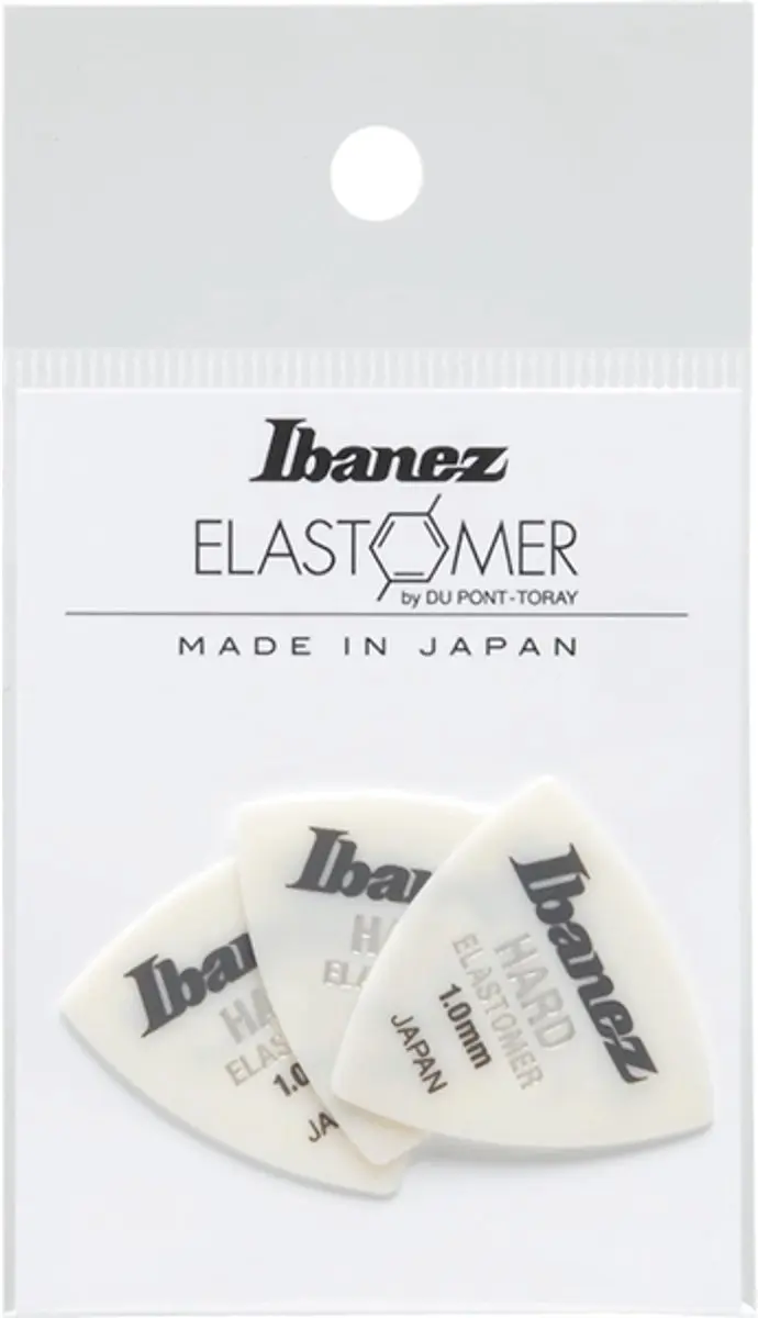 Ibanez BEL8HD10 Elastomer Triangle Plectrumset 1.0mm