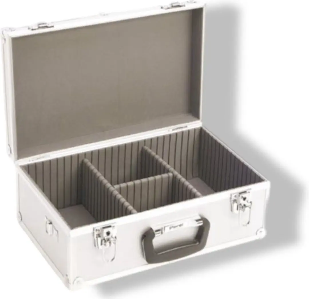 Perel Cd-koffer 1823-424 - 60 Stuks - Aluminium