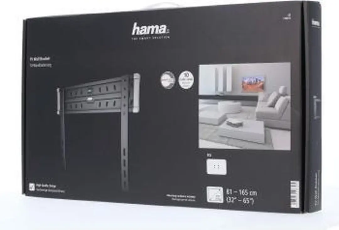 Hama TV-muurbeugel Premium VESA 400x400 - 32-65" - Kleurenmix