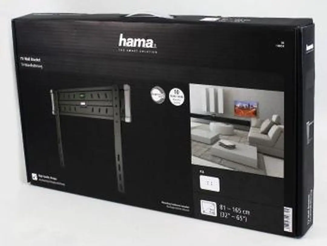 Hama TV-muurbeugel Premium VESA 400x400 - 32-65" - Kleurenmix - afbeelding 6 van 6