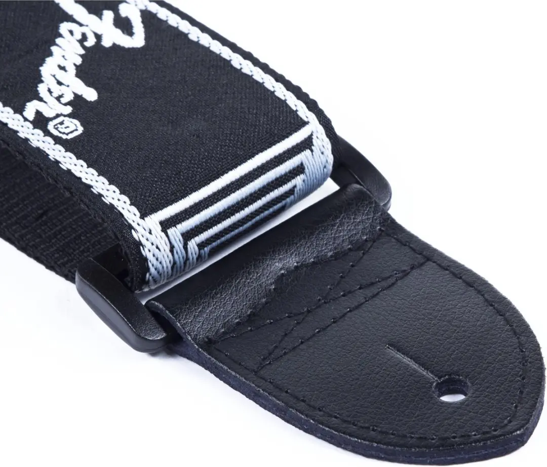 Fender Gitaarband Monogrammed 2 inch - Zwart/Lichtgrijs/Donkergrijs - afbeelding 6 van 6