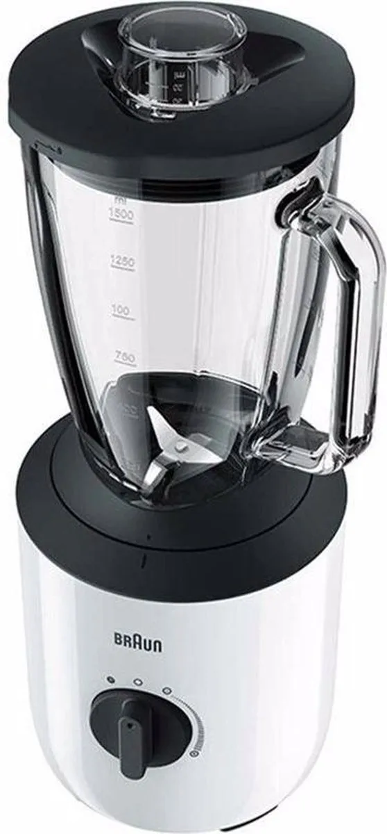 Braun PowerBlend 3 JB3150WH Blender - 800W - Wit