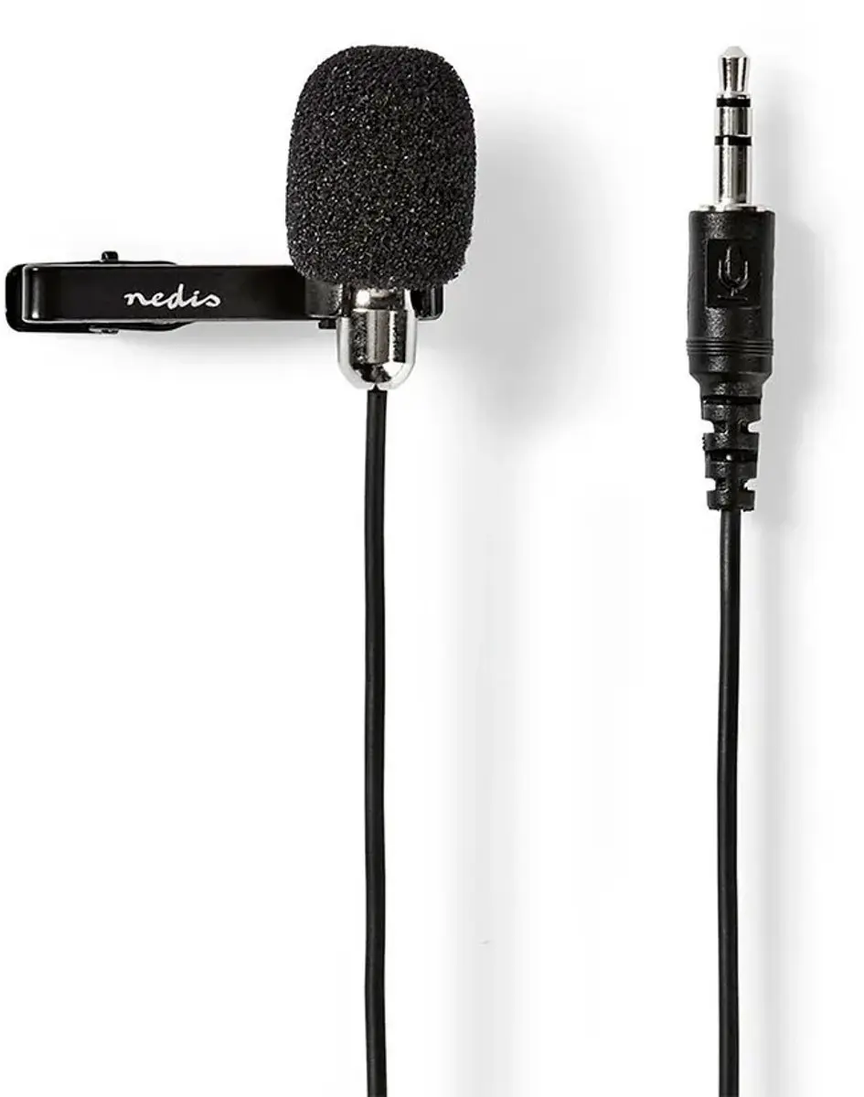Nedis MICCJ105BK Microfoon - Bedraad - Zwart
