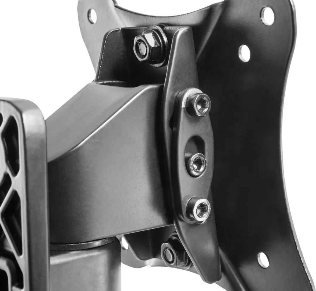 Deltaco ARM-0371 Vlakke Muurbeugel - 13-27" - Zwart