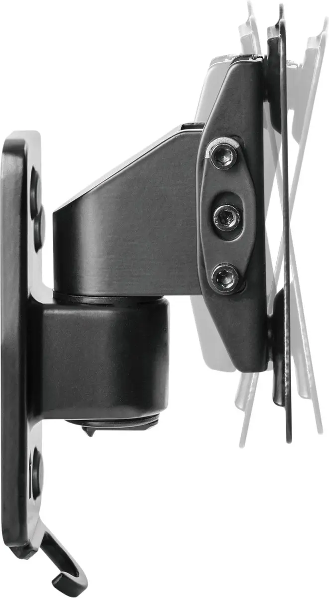 Deltaco ARM-0371 Vlakke Muurbeugel - 13-27" - Zwart - afbeelding 6 van 6