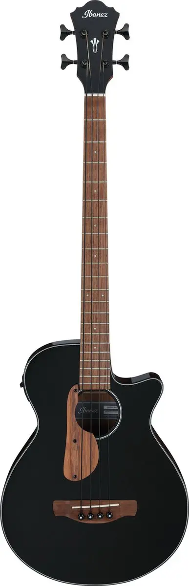 Ibanez AEGB24E Black High Gloss Akoestische Basgitaar