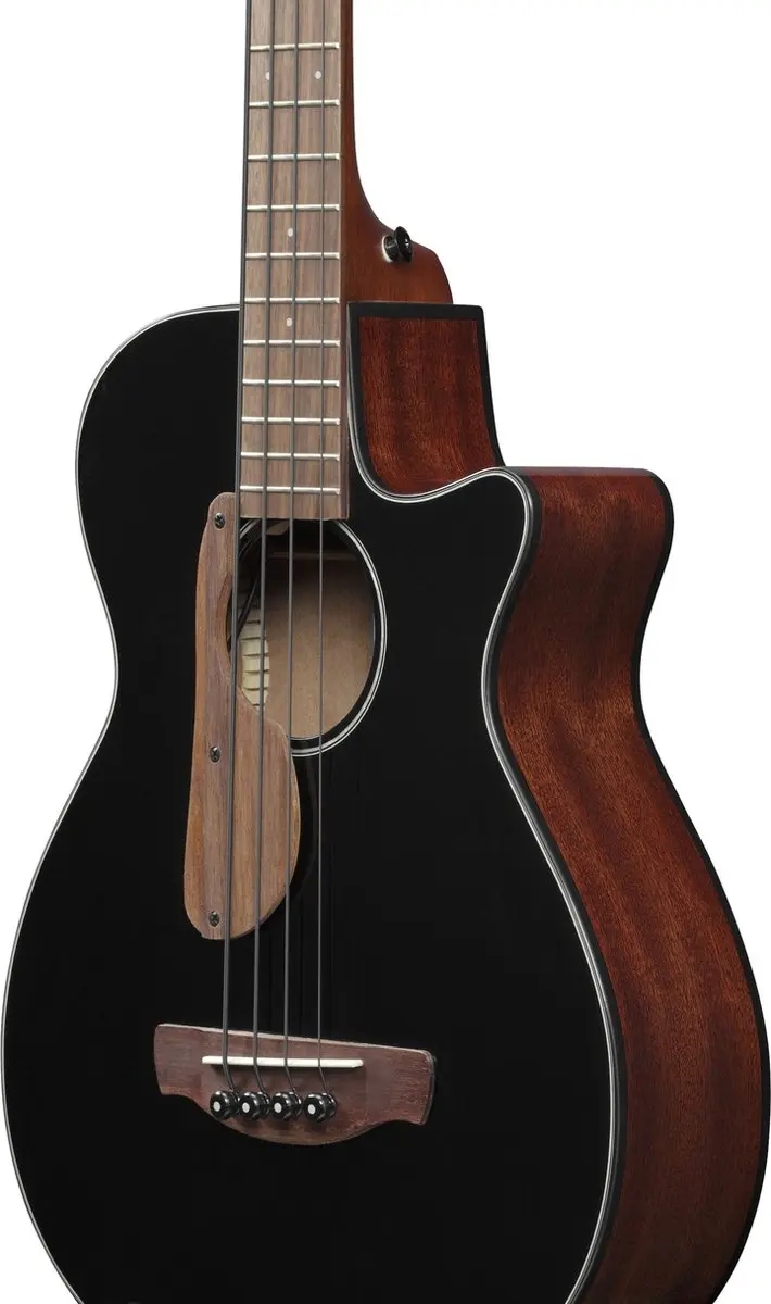 Ibanez AEGB24E Black High Gloss Akoestische Basgitaar