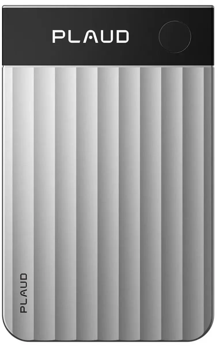 PLAUD Note Pro Silver CDTSI1GXXXXX01 AI Voice Recorder - 64GB - MagSafe Hoes Zwart