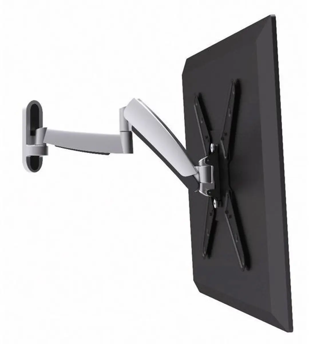 SpeaKa Professional SP-2518260 TV Wandbeugel 119cm - Zwart/Zilver - afbeelding 6 van 6