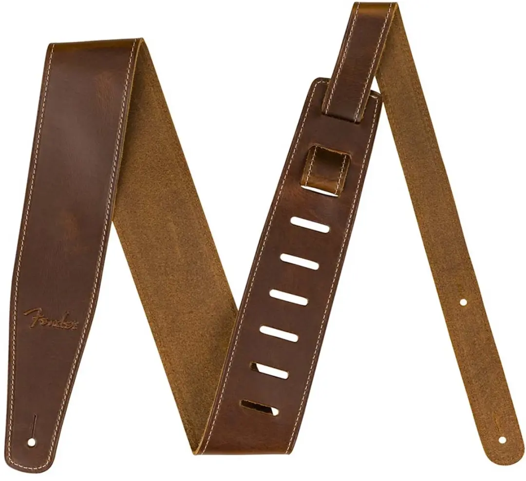 Fender Broken-In Leather Gitaarband