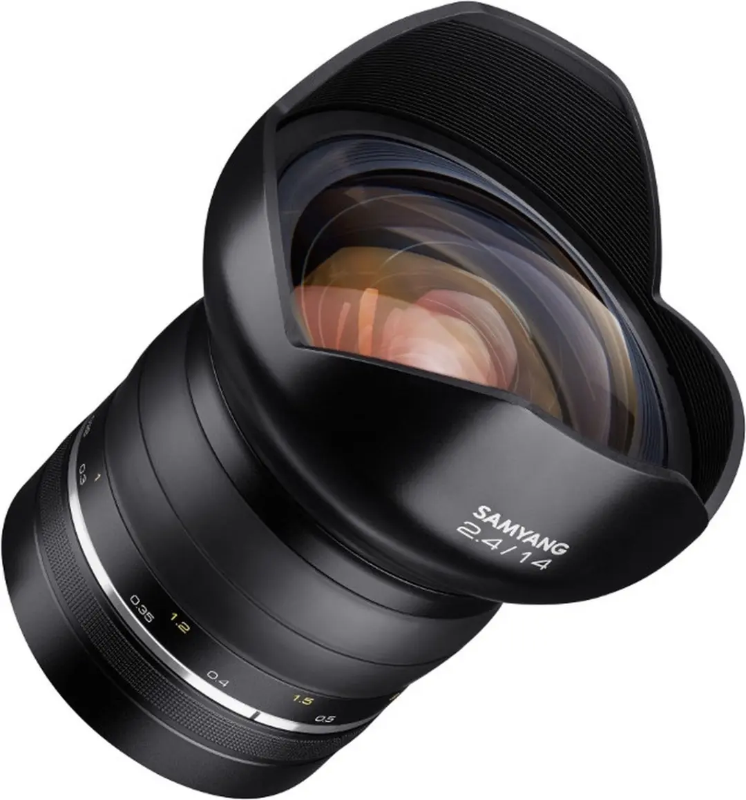 Samyang 14mm F2.4 XP Premium Nikon AE - Nikon D850 - Zwart