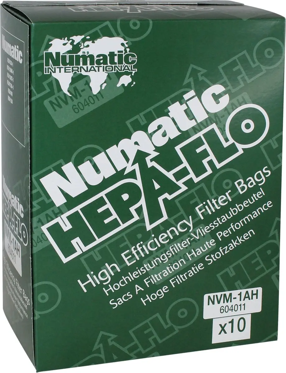 Numatic NVM-1AH HEPA Stofzuigerzakken