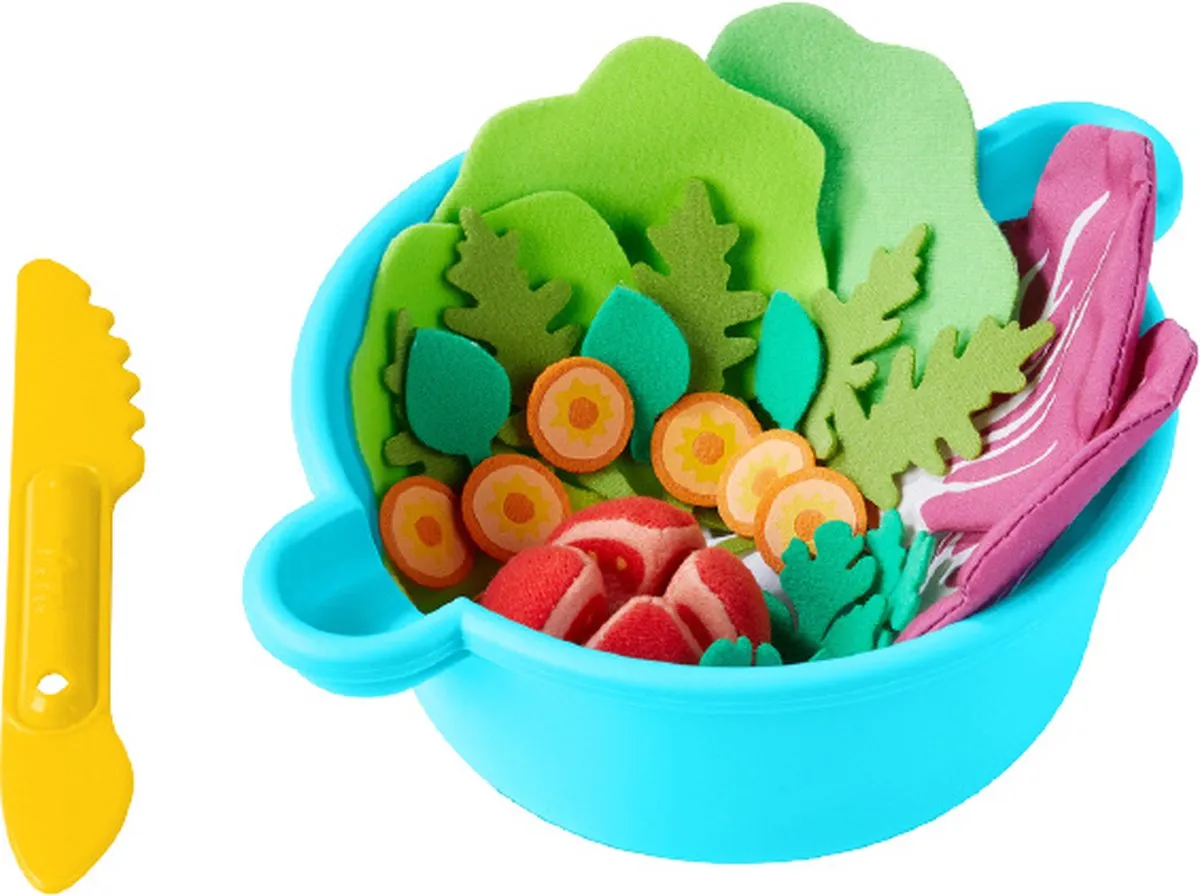 Haba Speelgoedeten Slamix 16cm - 30-delig - Blauw
