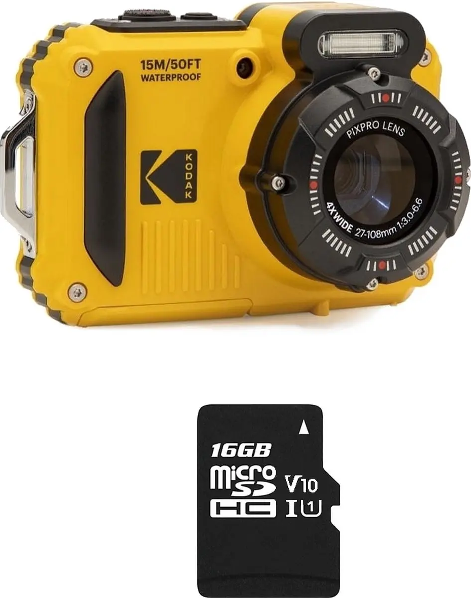 Kodak WPZ2 Onderwatercamera 16MP
