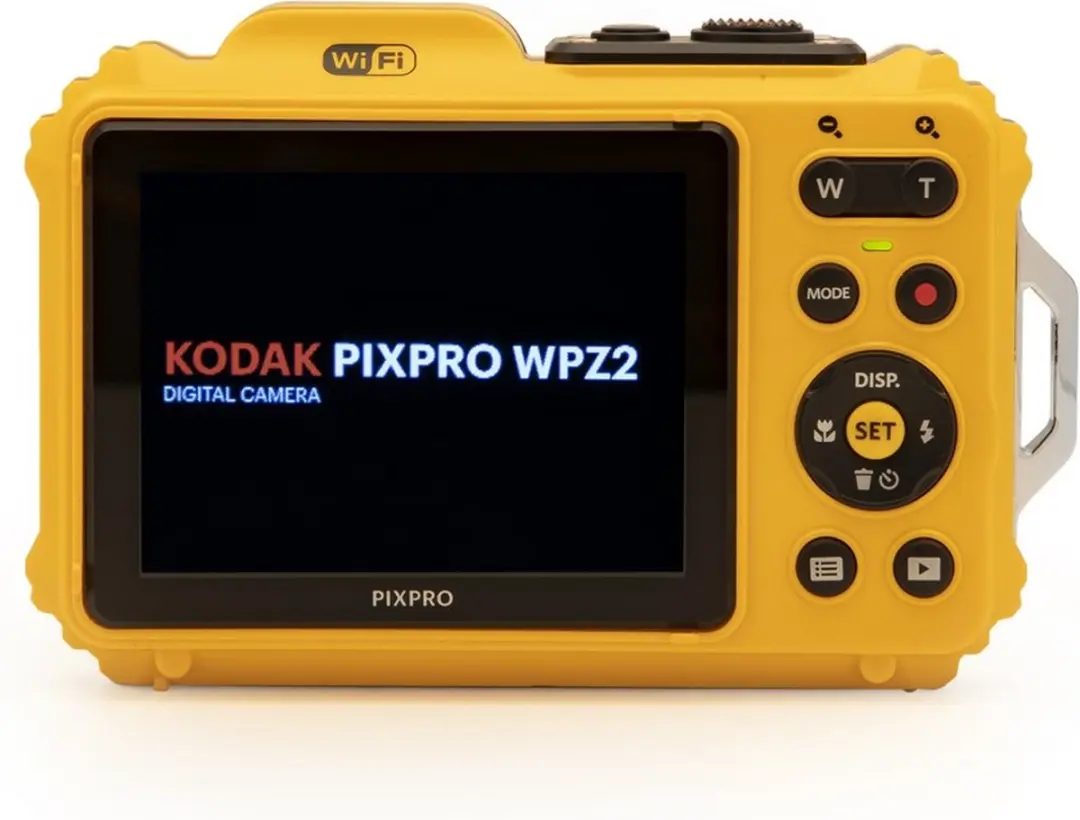 Kodak WPZ2 Onderwatercamera 16MP - Geel - 16GB + 32GB Kaart