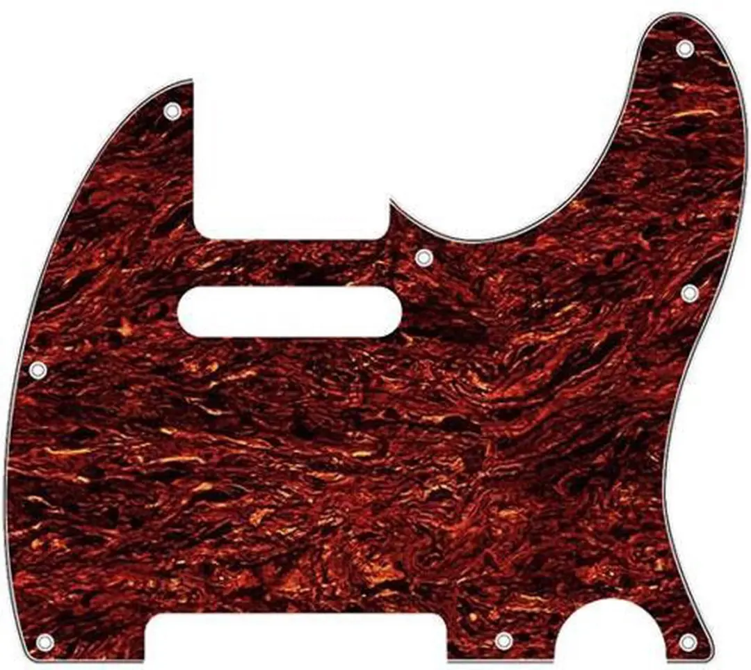 Fender Modern Style Tele Pickguard Tortoise Shell 4-Ply