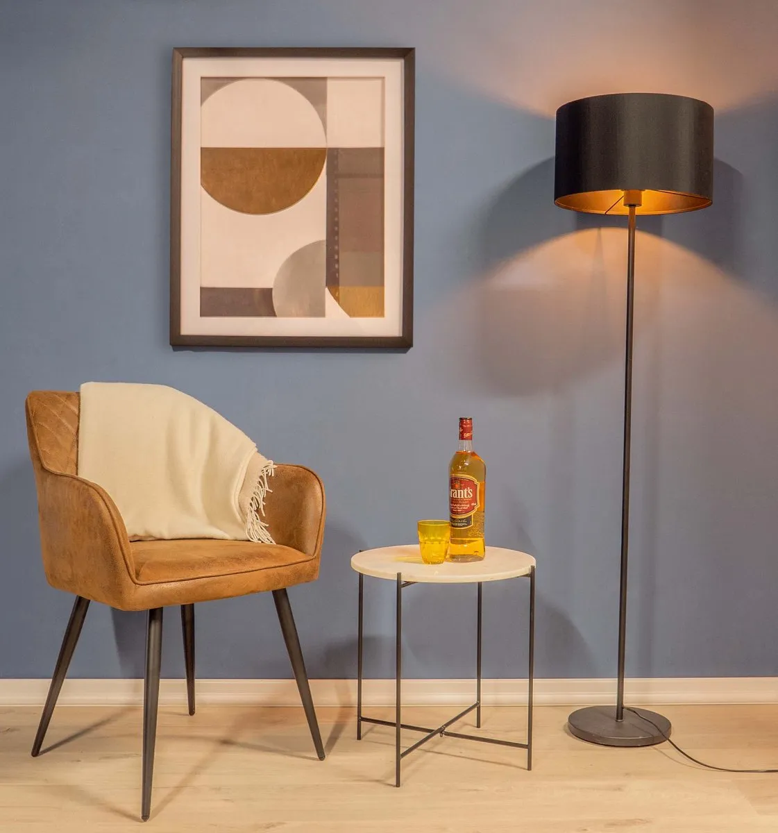 Eglo Maserlo 1 Staande lamp E27 151,5cm - Zwart