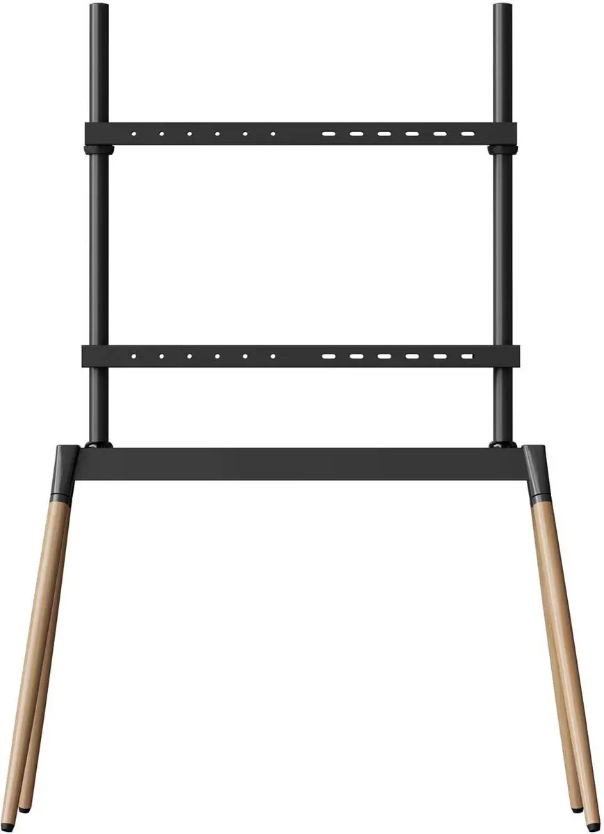 Gembird TV Vloerstandaard 55-86 inch - Zwart Hout