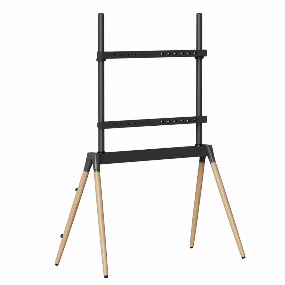 Gembird TV Vloerstandaard 55-86 inch - Zwart Hout