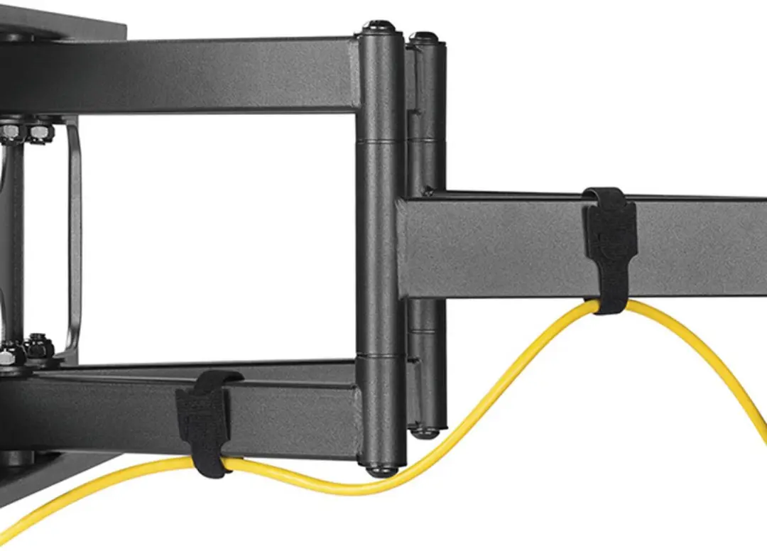 Gembird WM-80ST-02 Full-Motion TV Wandbeugel 37-80" - Zwart