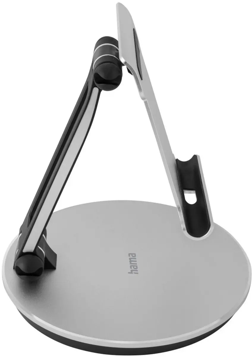 Hama 00125123 Tablethouder Aluminium 7-12,9" - Zwart/Zilver