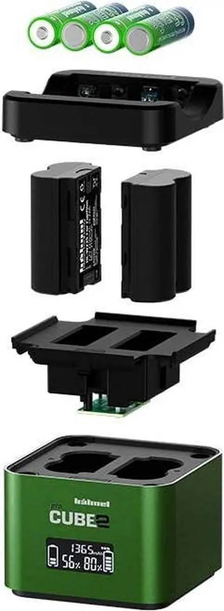 Hahnel ProCube2 Dubbellader - Fujifilm