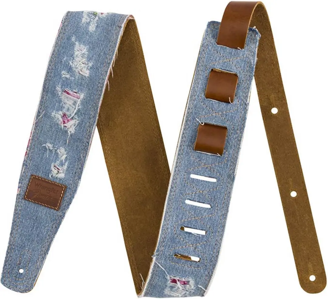 Fender Wrangler Scheurde Denim Band