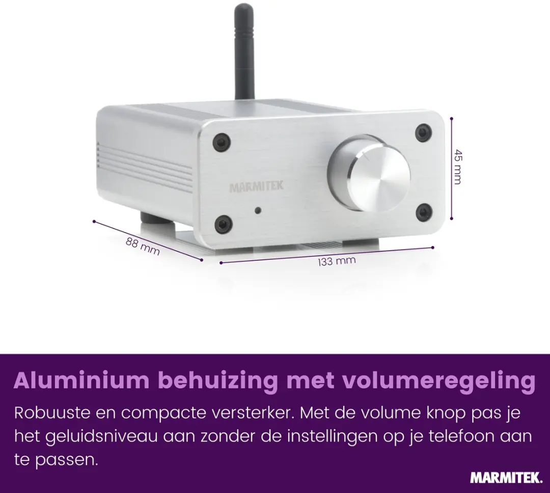 Marmitek BoomBoom 460 Bluetooth Receiver 25008232 - aptX