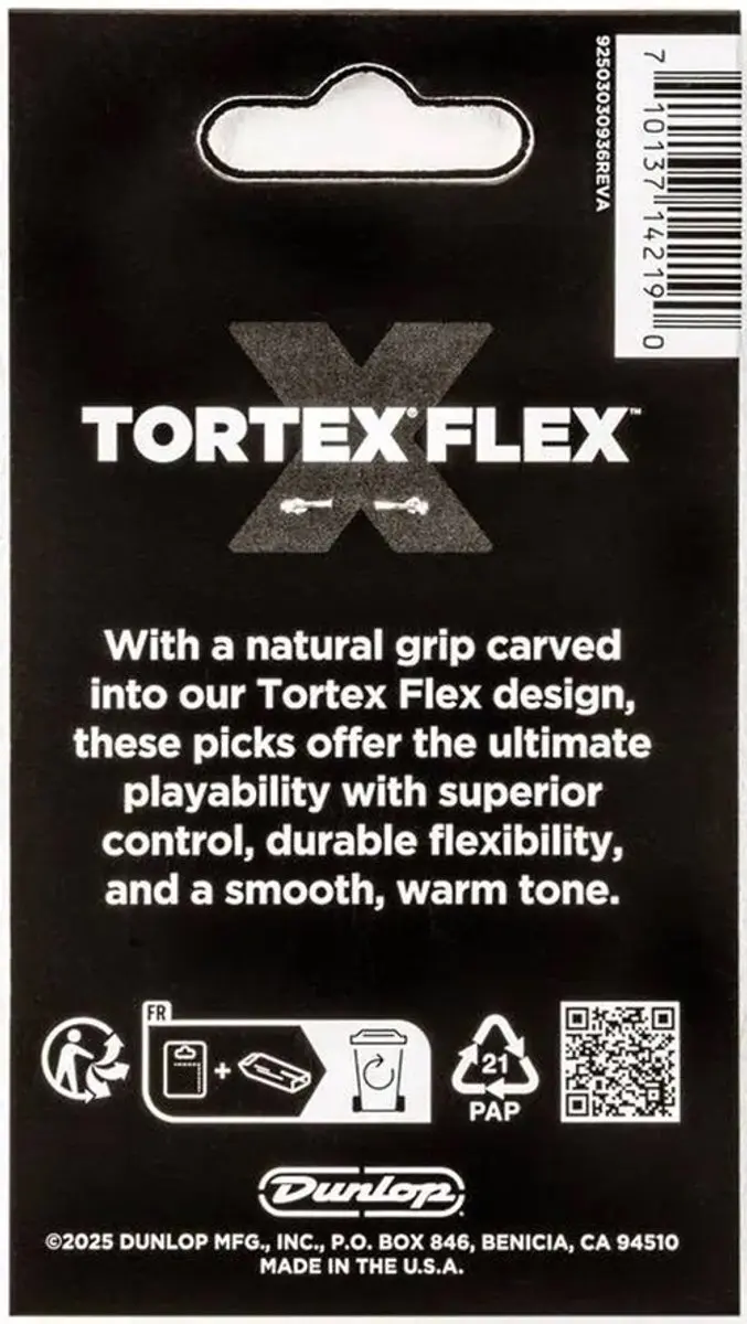 Dunlop Tortex Flex X Plectrumset 1.0mm