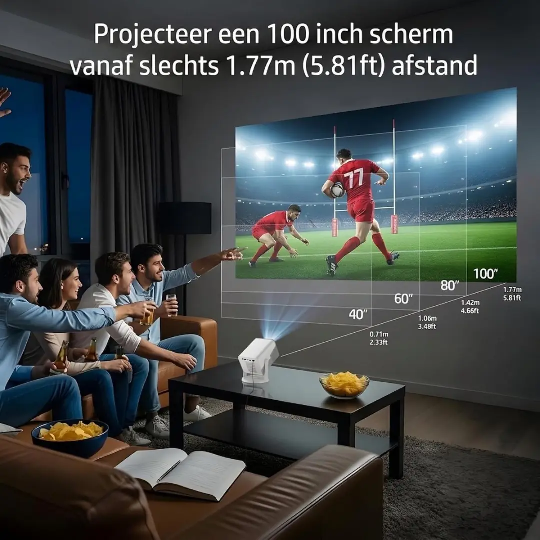 HP MC425 Projector 200 ANSI Lumen Wit