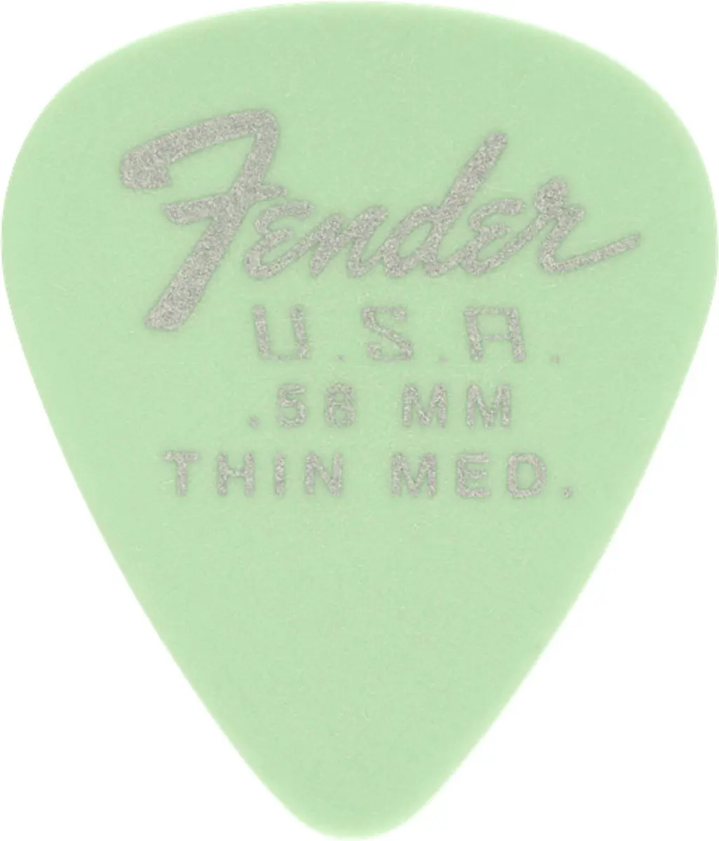 Fender 351 Dura-Tone Plectrumset 0,58mm