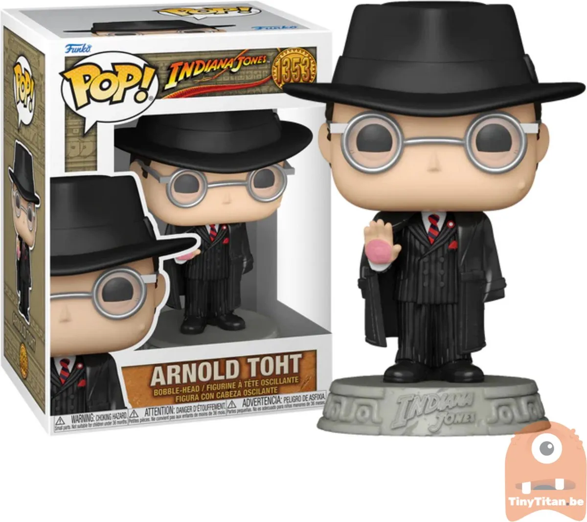 Funko Pop Indiana Jones Arnold Toht - Verzamelfiguur - Multi