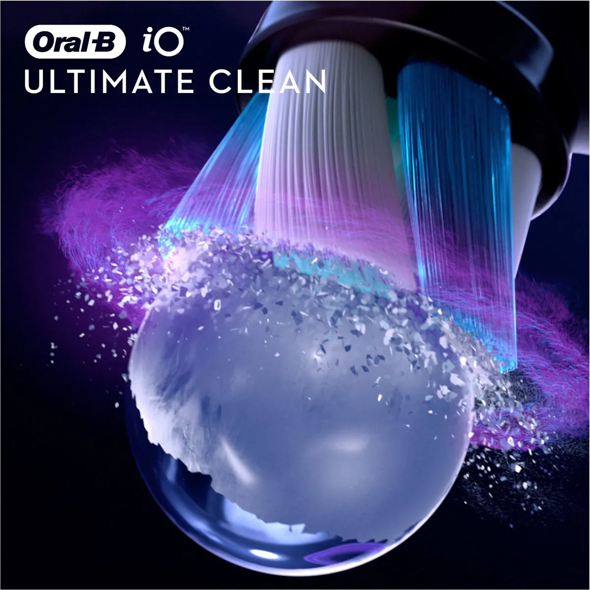 Oral-B iO Ultimate Clean Opzetborstels - 2 Stuks - Zwart