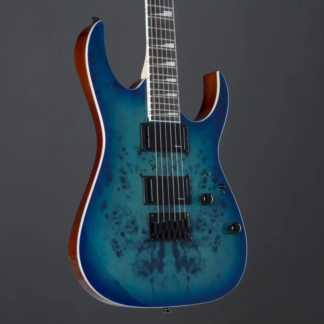 Ibanez GRGR221PA AQB GIO Elektrische Gitaar - Aqua Burst