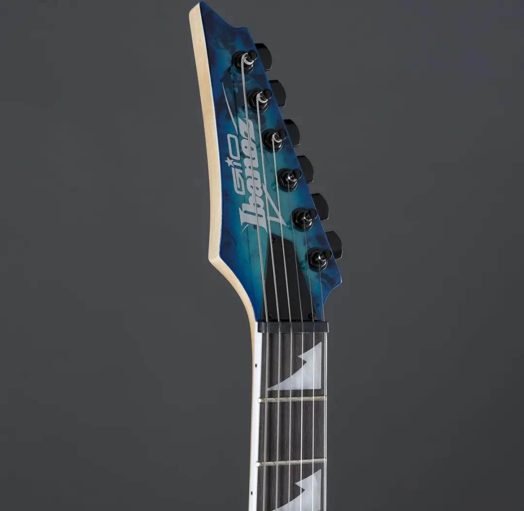 Ibanez GRGR221PA AQB GIO Elektrische Gitaar - Aqua Burst