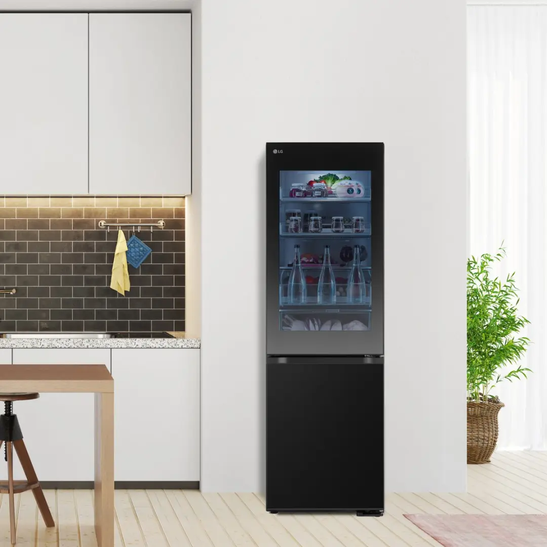 LG GBG5160CEV Koelvriescombinatie - 349L - Zwart