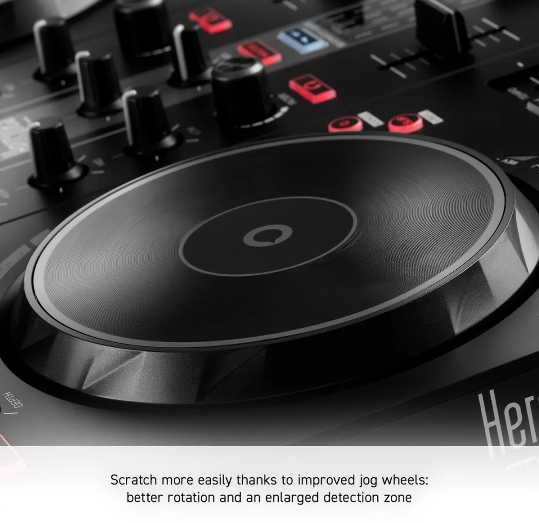 Hercules Inpulse 300 MK2 DJ-controller + DJ45 Koptelefoon - 8 Pads - 2 Kanalen - afbeelding 6 van 6