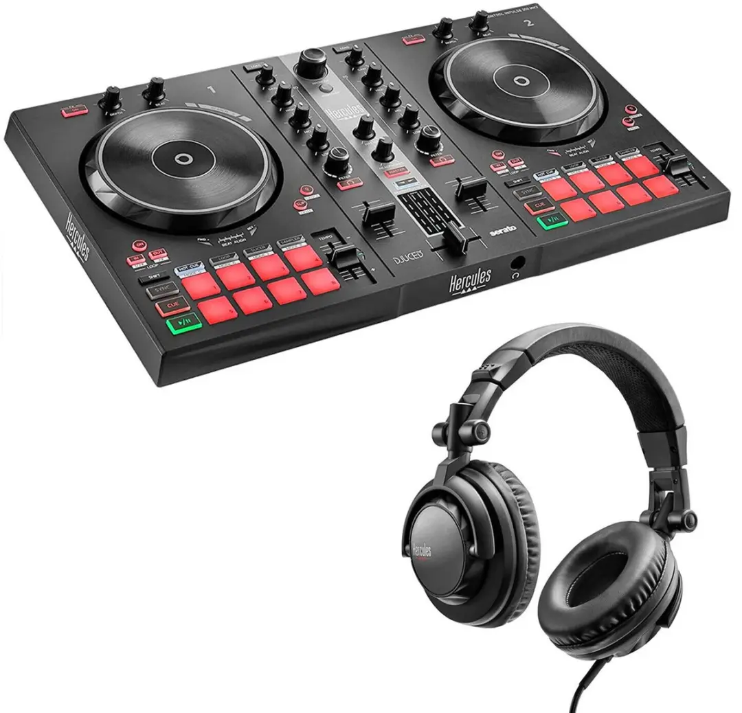 Hercules Inpulse 300 MK2 DJ-controller + DJ45 Koptelefoon