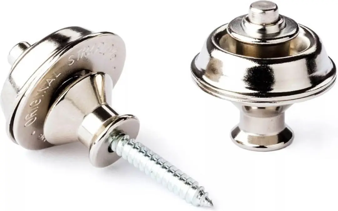Dunlop SLS1031N Strap Lock Systeem - Nikkel