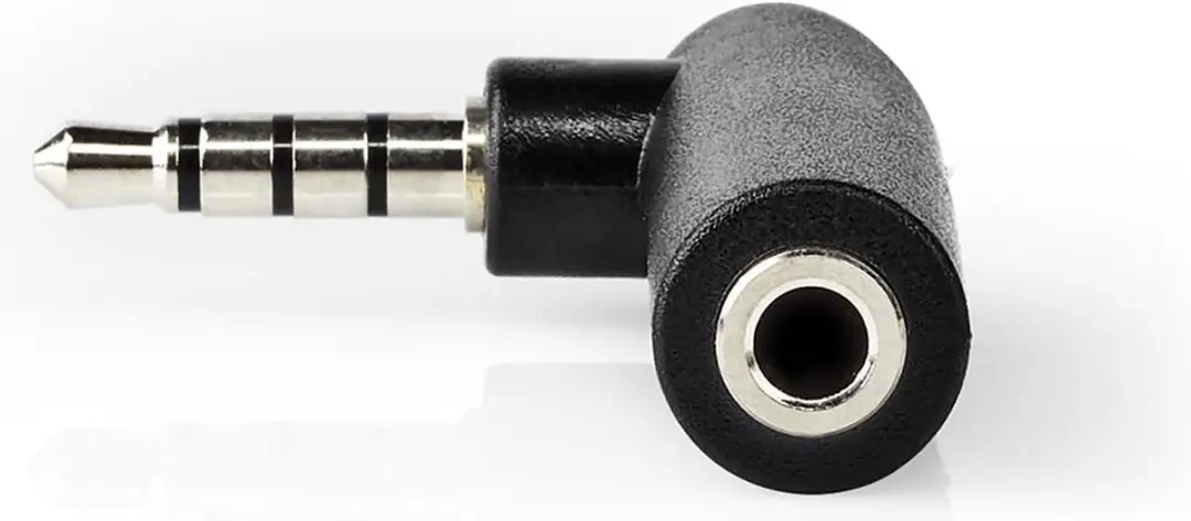Nedis CAGB22980BK Stereo-Audioadapter 3,5mm
