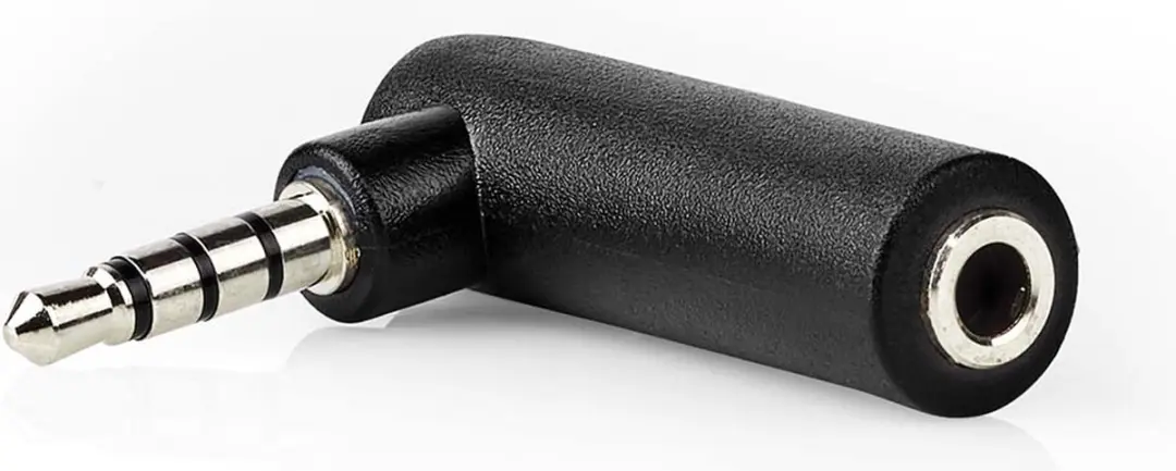 Nedis CAGB22980BK Stereo-Audioadapter 3,5mm - Zwart