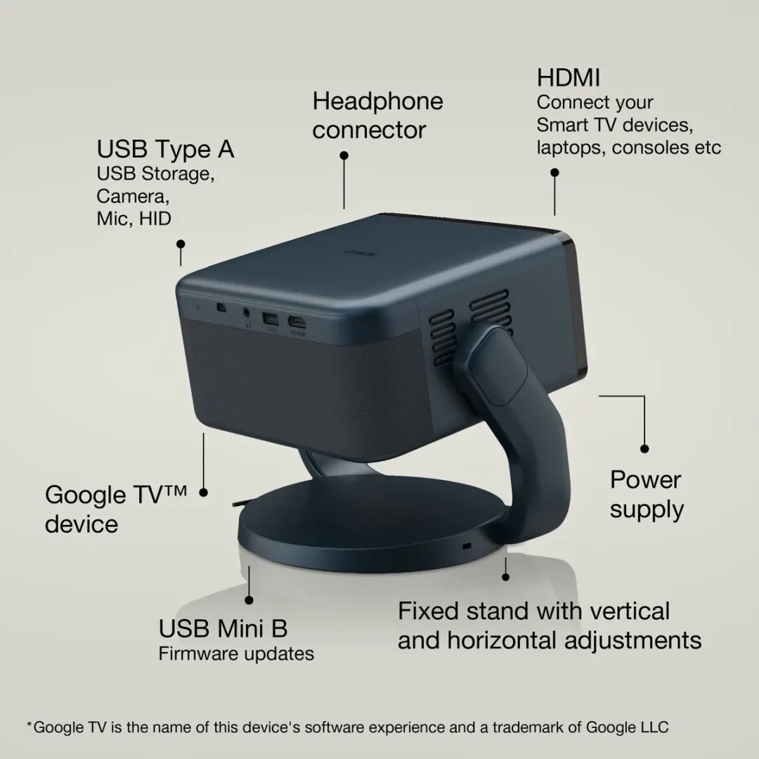 Epson EF-22B Projector - Zwart