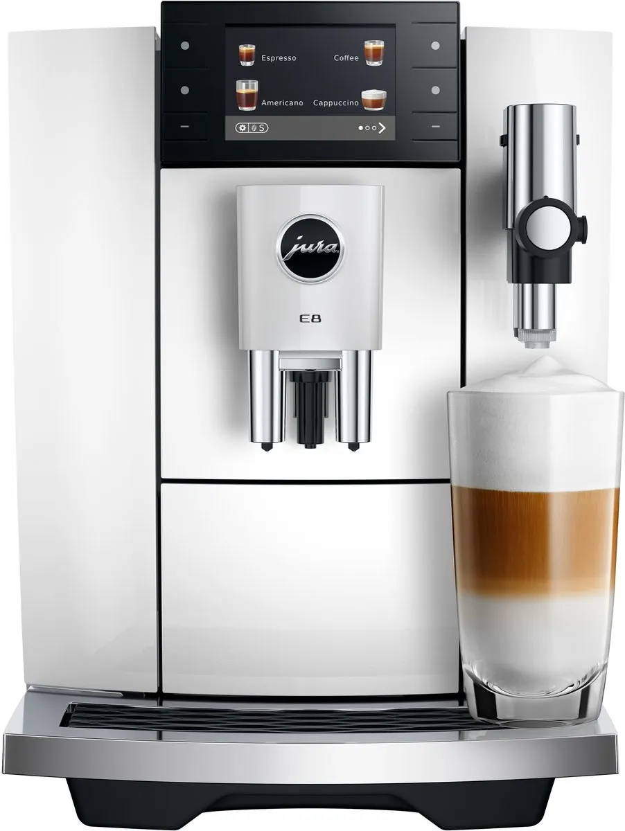 JURA - E8 Piano White (ED) - Volautomatische espressomachine