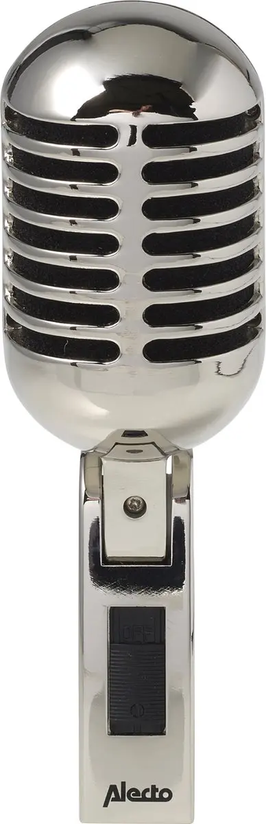 Alecto UDM-60 Retro Microfoon - Chroom