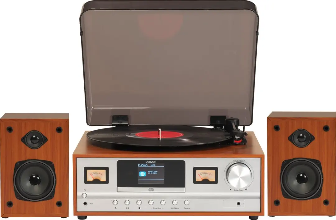 Denver MRD-52LIGHTWOOD Retro Muzieksysteem