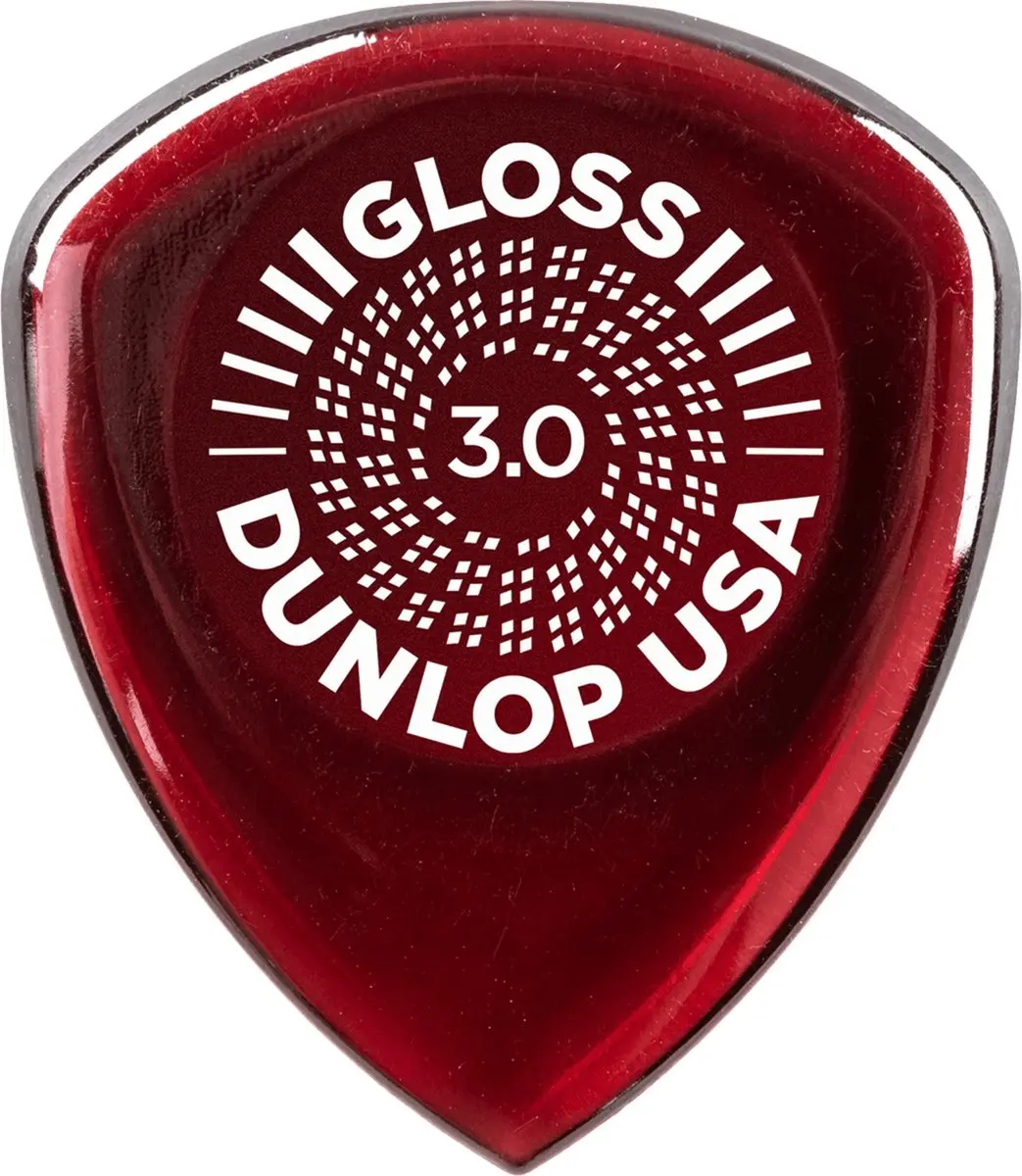 Dunlop 550P300 Flow Gloss Pick 3,00mm - Plectrumset