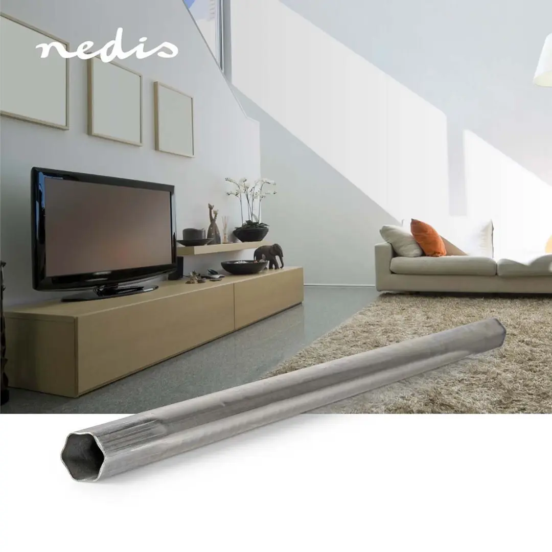 Nedis Satellietschotelmast 100cm - Staal - Zilver