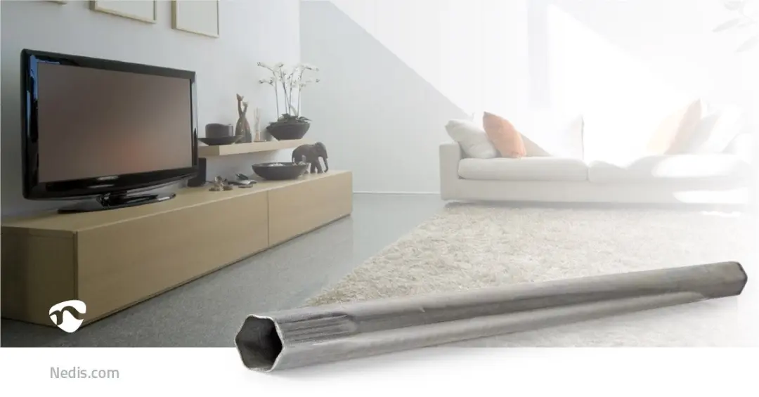 Nedis Satellietschotelmast 100cm - Staal - Zilver - afbeelding 6 van 6