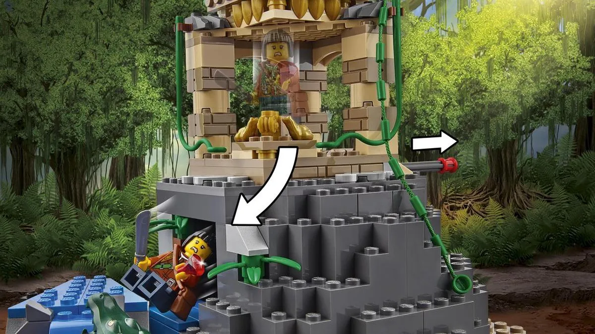 LEGO City Jungle Onderzoekslocatie 60161 - 813 Stukken - afbeelding 6 van 6